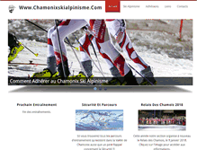 Tablet Screenshot of chamonixskialpinisme.com